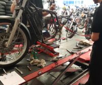 Suzuki VS800 Intruder custom bike Paddock Build