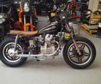 Honda CX500 custom bike Paddock Build