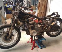 Honda CB500 Four custom bike Paddock Build
