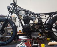 Honda CB500 Four custom bike Paddock Build