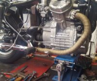 Honda CX500 custom bike Paddock Build