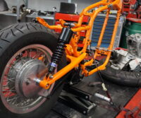 Suzuki VS800 Intruder custom bike Paddock Build