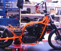 Suzuki VS800 Intruder custom bike Paddock Build