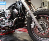 Yamaha XVS650 custom bike Paddock Build